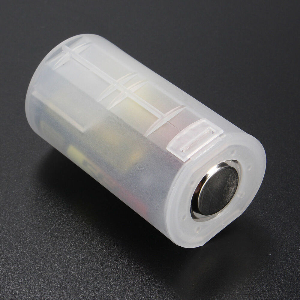 thumbnail 10  - AA to D  AAA to AA Battery Conversion Adapter Holder Plastic Batteries Case Box