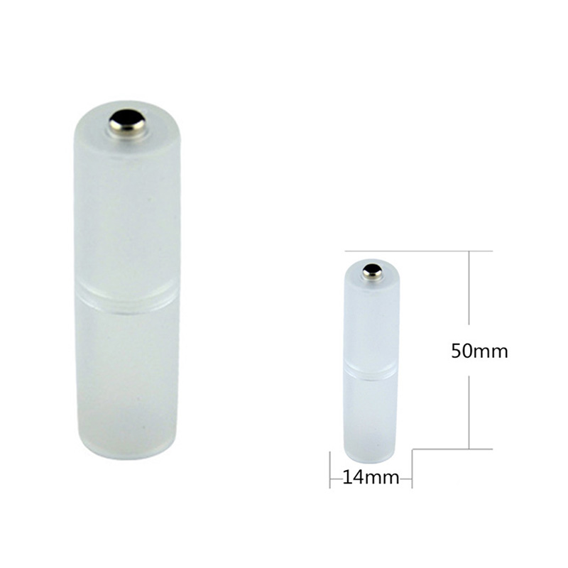 thumbnail 22  - AA to D  AAA to AA Battery Conversion Adapter Holder Plastic Batteries Case Box
