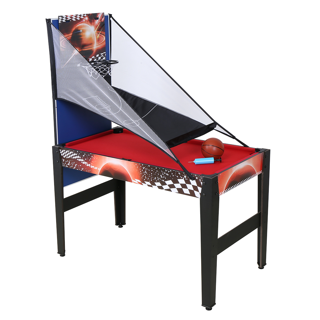 Details About Hlc Children Kids Game Table Basketball Ping Pong Pool Table Hockey Table