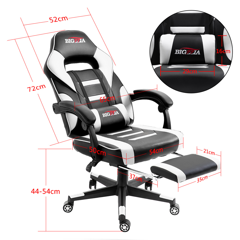Luxury Executive Racing Gaming Office Chair Rock Lift Swivel Computer Desk Chair Ebay