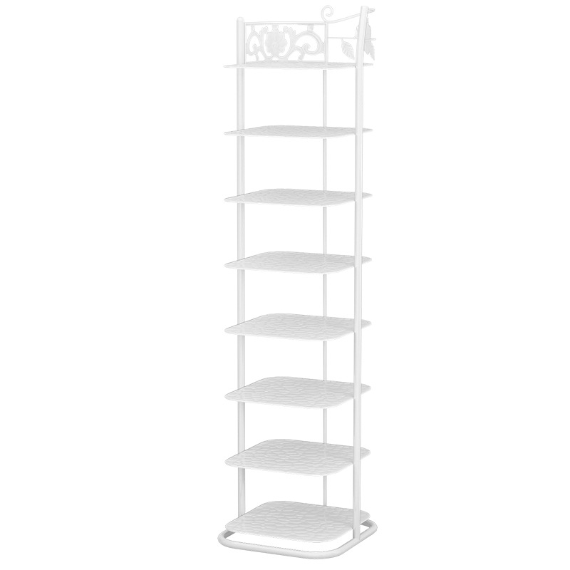 8 Tier Vertical Shoe Cabinet Metal Shoe Rack Organizer Unit Boots Storage Shelf Ebay