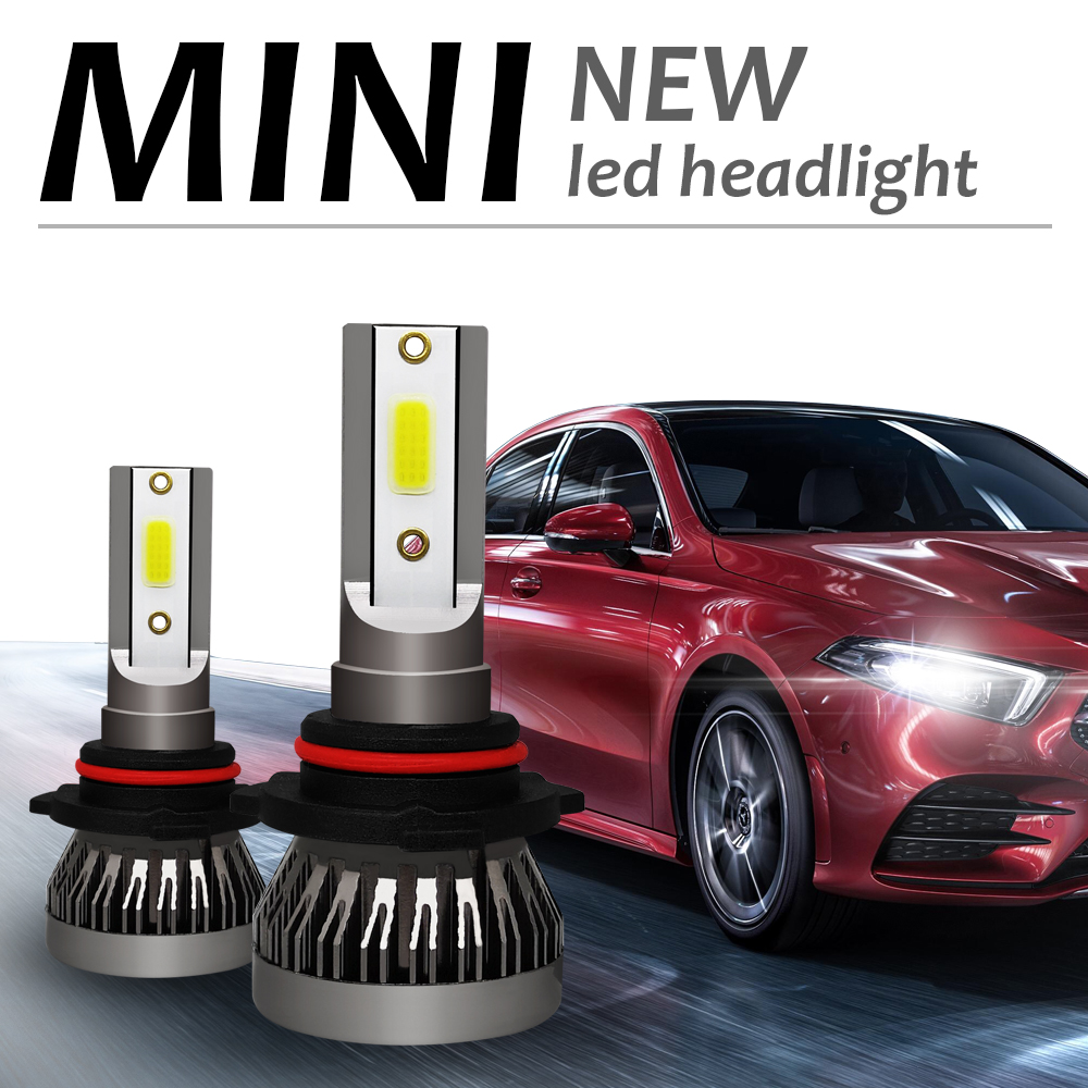 phare de 6000 K de 72 W de 10000 lumens pour le blanc frais H4 de voitures Les ampoules pour les phares de LED