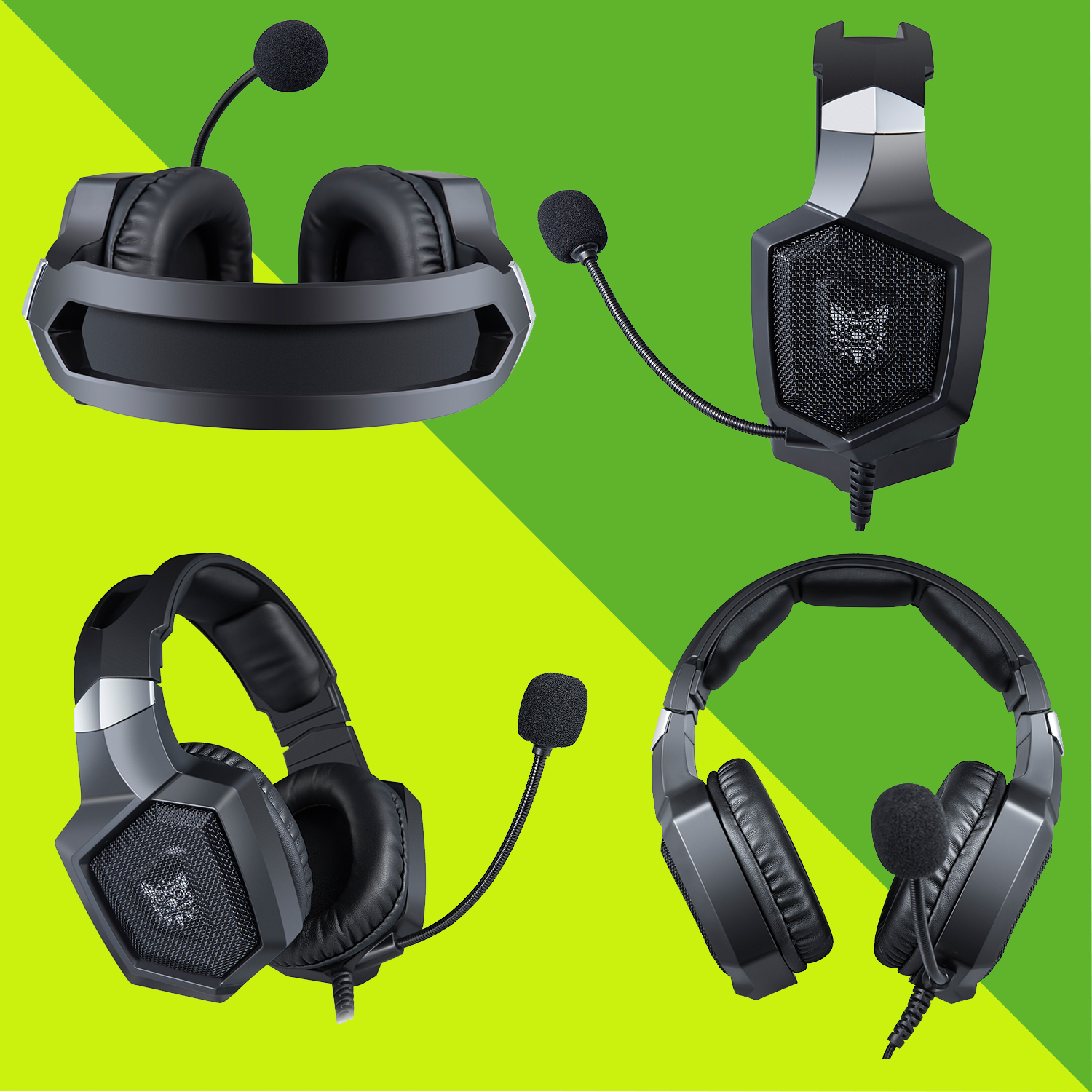 Onikuma Gaming Headset K8 for New Xbox One PS4 PC Stereo RGB LED MIC