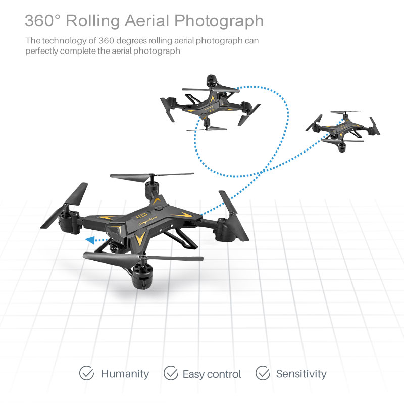 KY601S Drone 360 degrees aerial flip