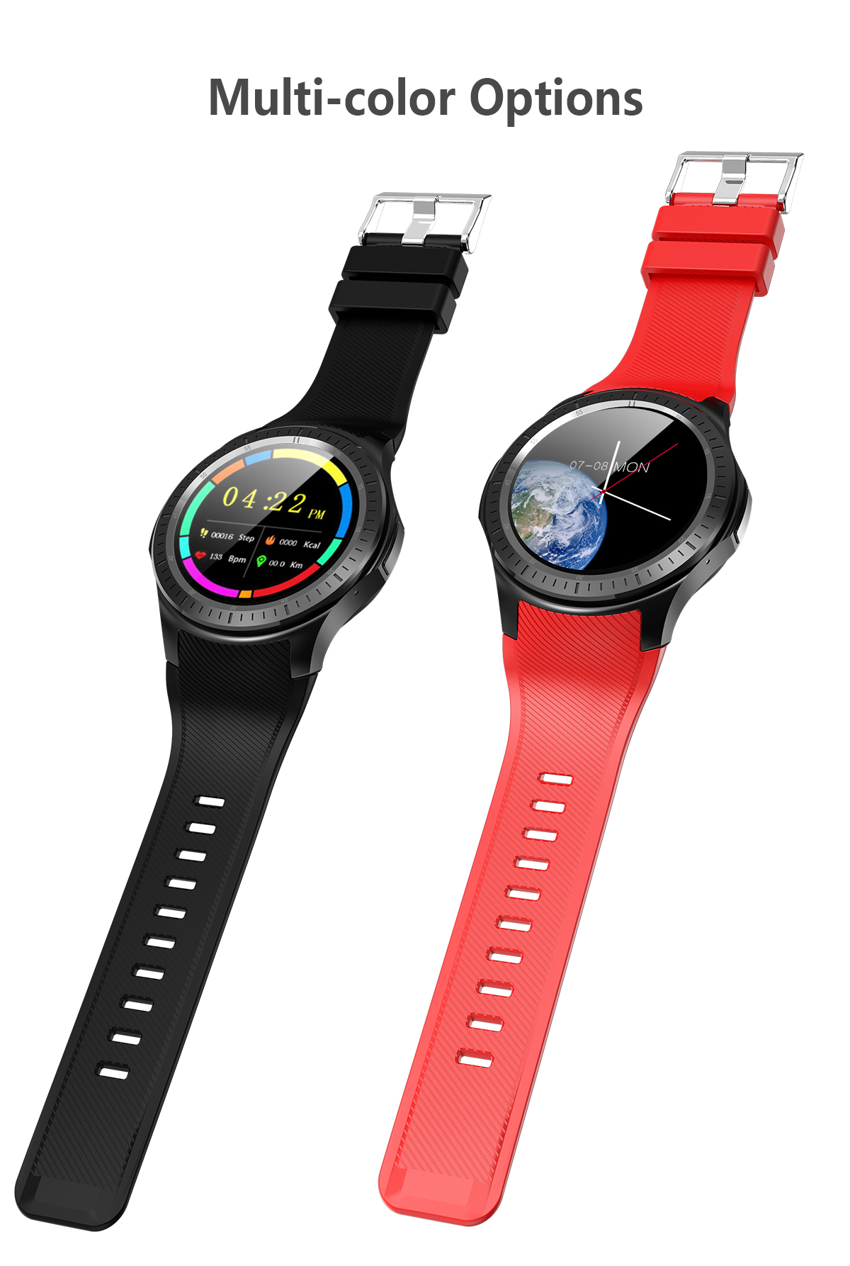 DM368 Android 7.1 Quad Core 1.3 inch Bluetooth SmartWatch
