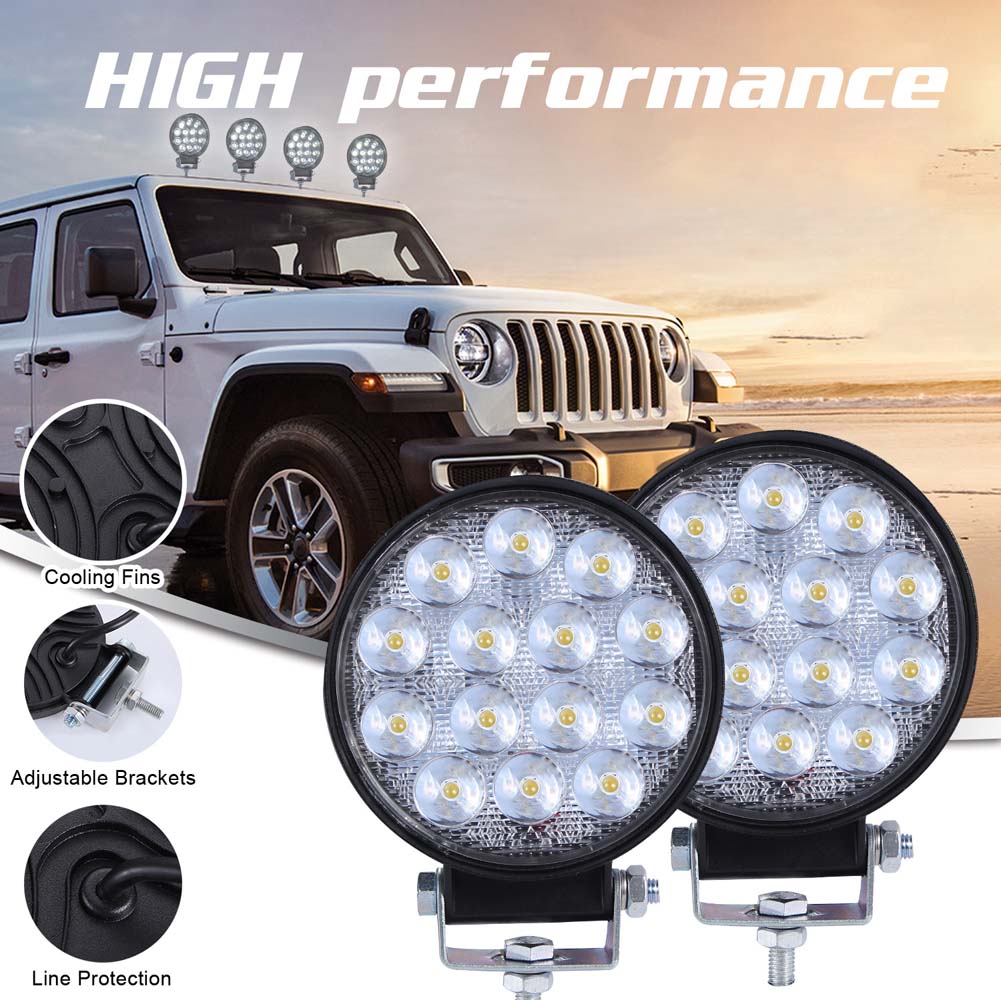 20W Spot XGODY LED Light Work Bar Driving Fog Lamp For Off Road SUV Boat Truck