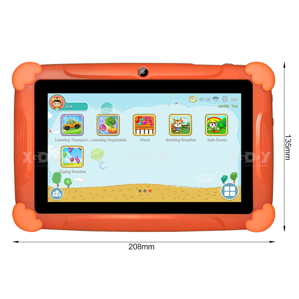 XGODY 2020 7” HD Tablet PC 16GB Android 8.1 Oreo Quad-core Dual Camera For Kids XGODY 2020 7” HD Tablet PC 16GB Android 8.1 Oreo Quad-core Dual Camera For Kids