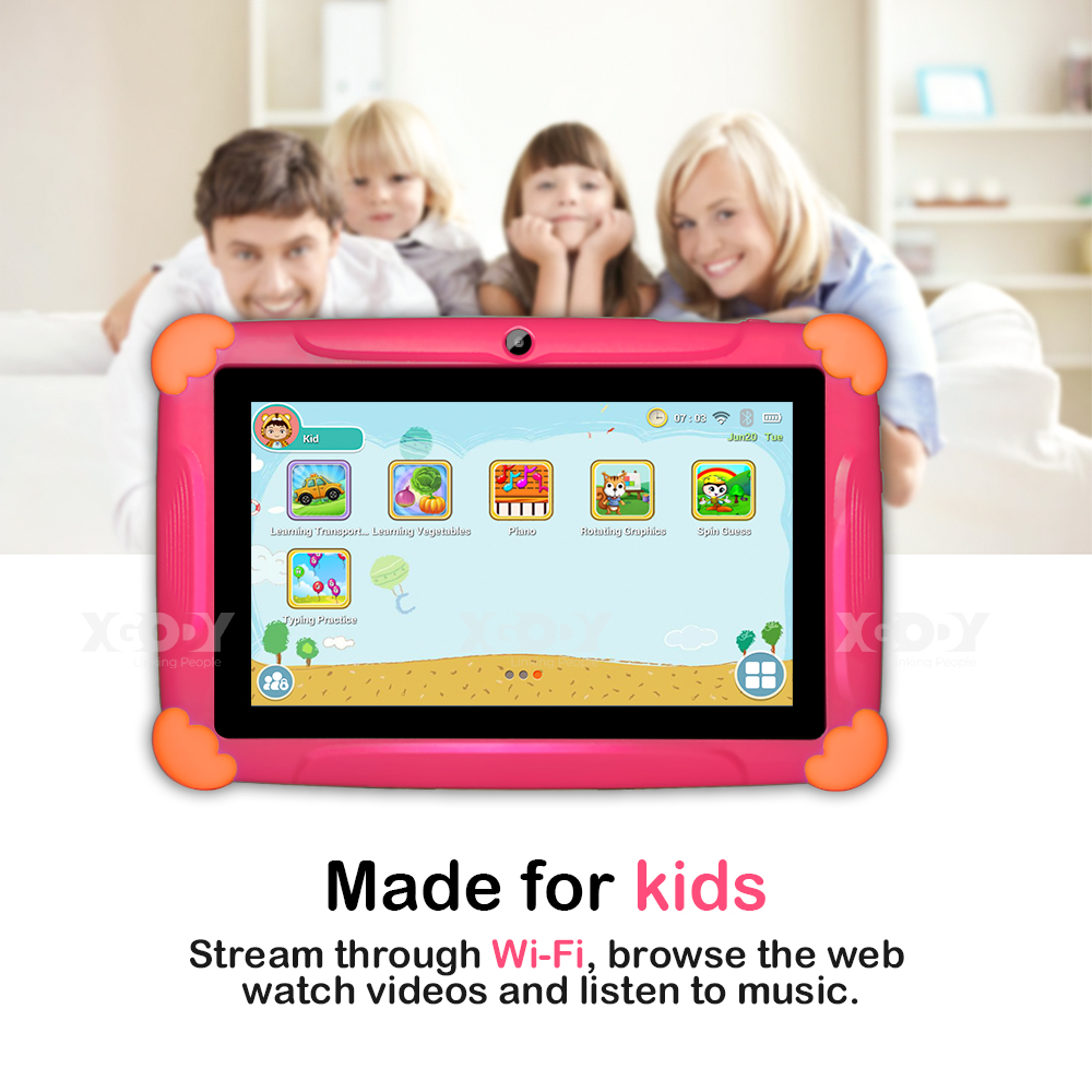 XGODY 2020 7” HD Tablet PC 16GB Android 8.1 Oreo Quad-core Dual Camera For Kids XGODY 2020 7” HD Tablet PC 16GB Android 8.1 Oreo Quad-core Dual Camera For Kids