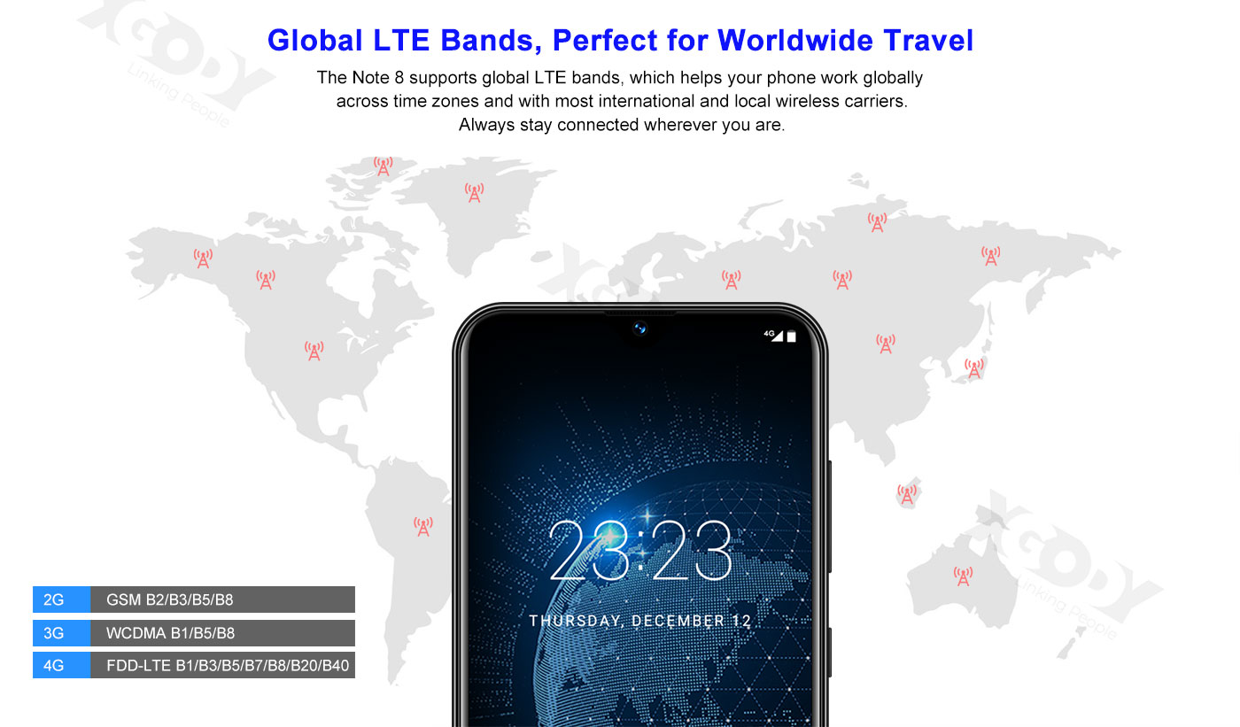 lte note 8