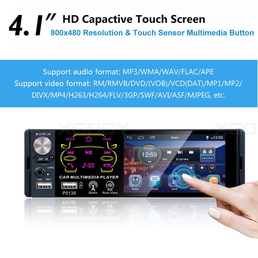 1 din autoradio rückfahrkamera