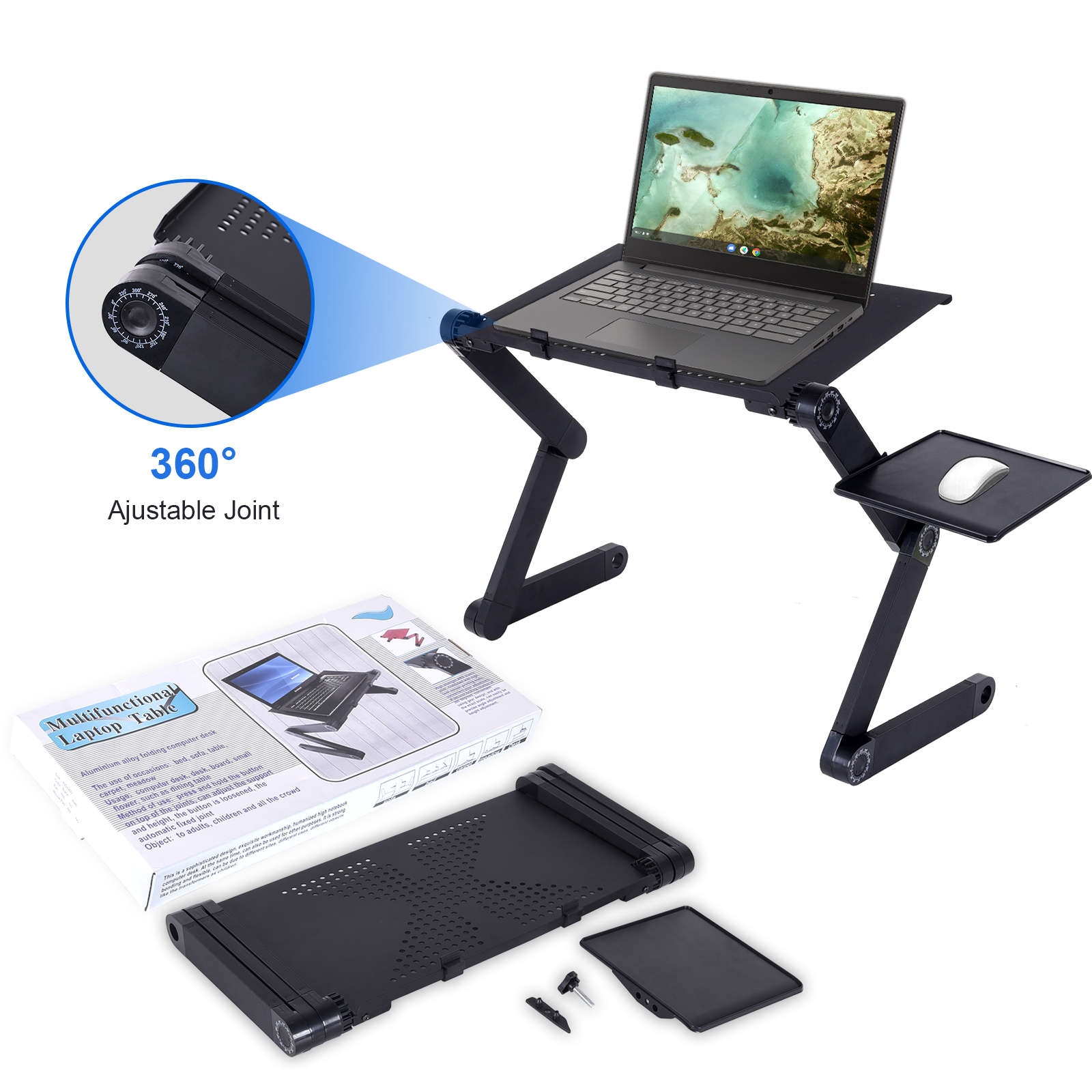 Modern Laptoptisch Notebook Tisch Schreibtisch Laptop Stand Halterung