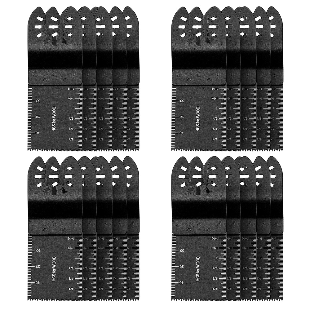 Multi Tool Saw Blade Kit Set 20Pcs Professional Cutting Plastic,Soft