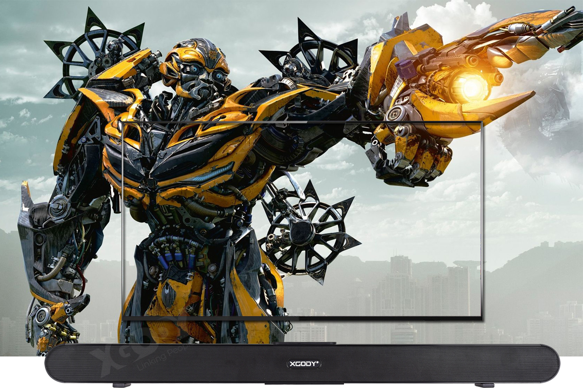 80CM TV Soundbar Heimkino Subwoofer Wireless Bluetooth Soundbar Koaxial