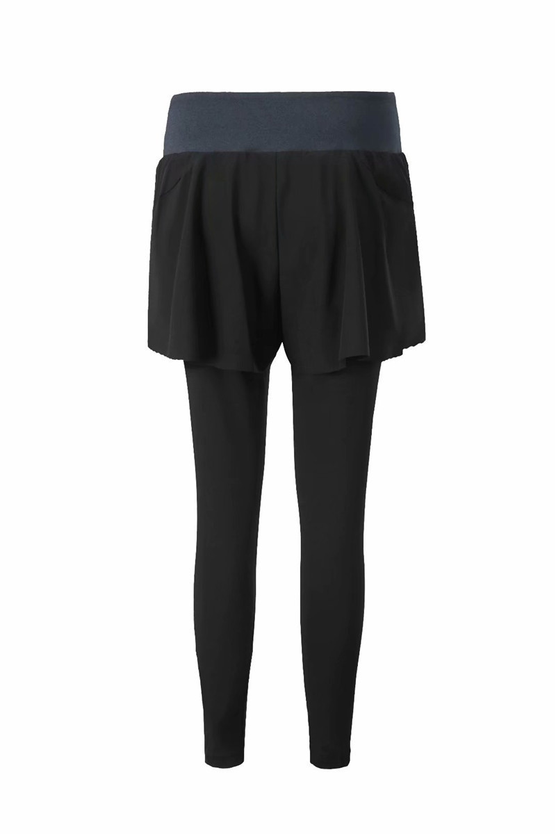 thumbnail image 1 of Leggings con falda para mujer, leggings de yoga con falda y leggings de tenis para mujer con bolsillos, 1 of 2