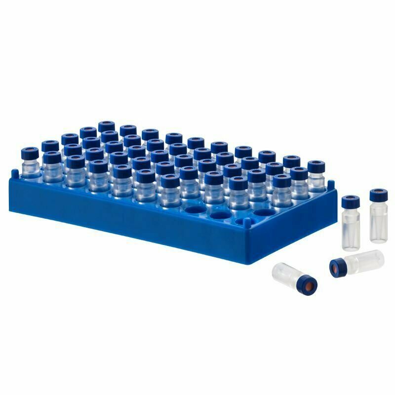 Polypropylene Stackable Tube Rack Ml Hplc Autosampler Vial Holder Holes Us Ebay