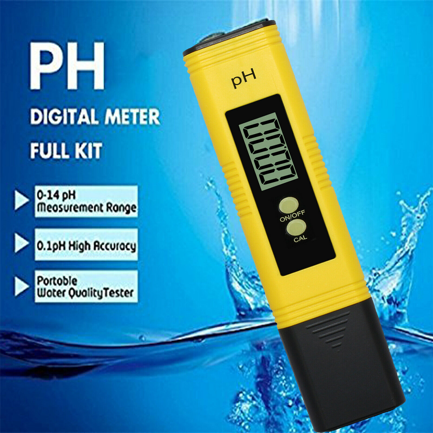 Digital TDS EC Meter Tester Paper Aquarium Pool Hydroponic Water Test Pen Stick