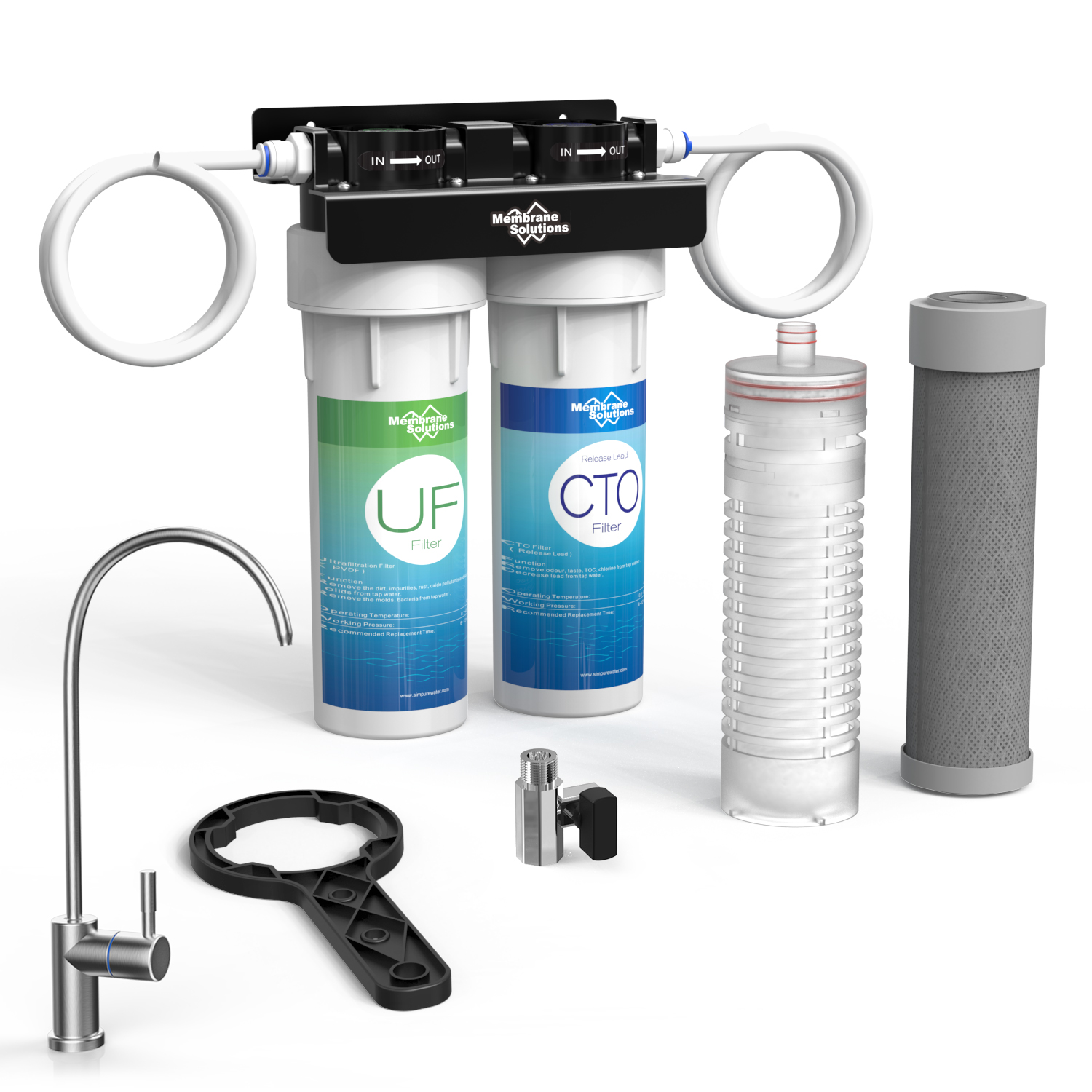 Pp&cto whose House Vorfilter unter Spüle Theke Sediment Wasserfilter